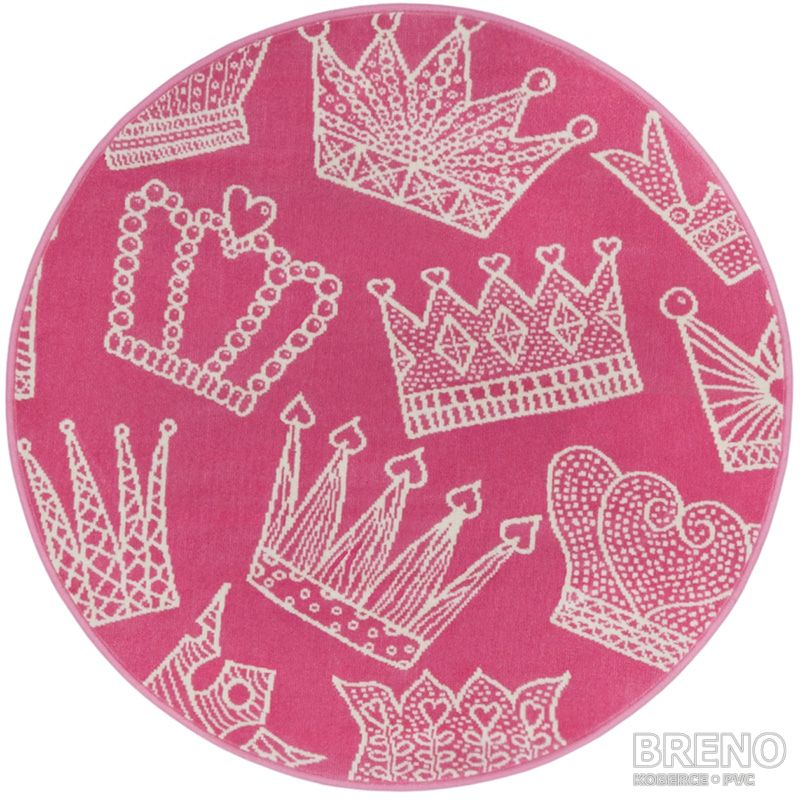 Kusový koberec RITMO KIDS kruh 24/RWR