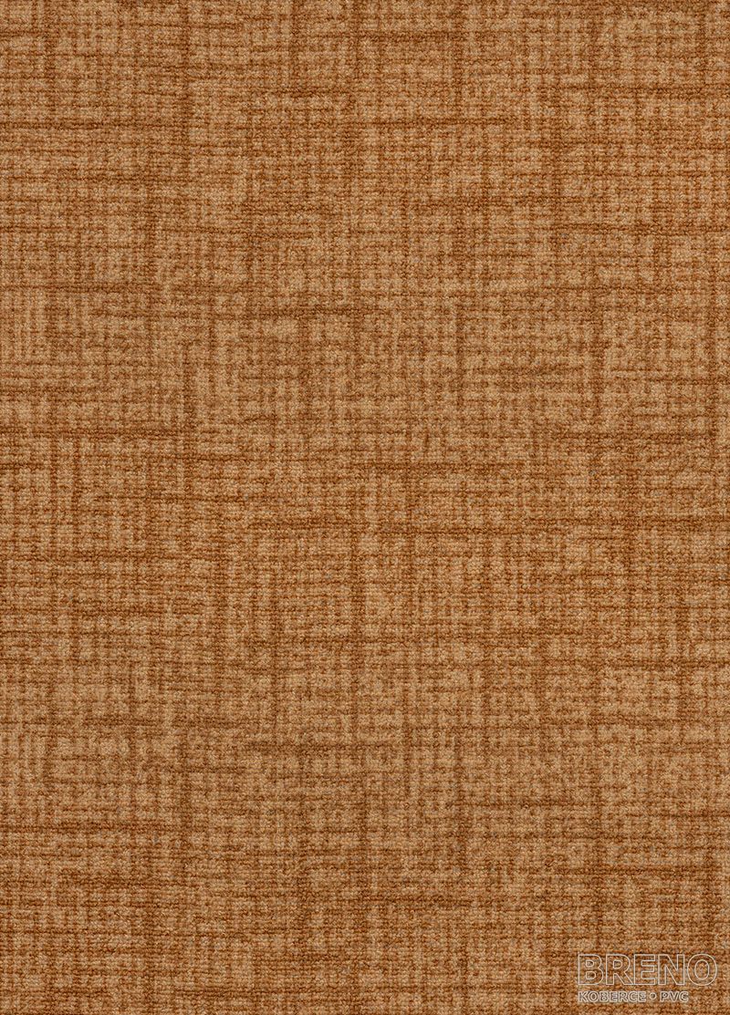 Metrážový koberec RIVAGE 84 oranžový