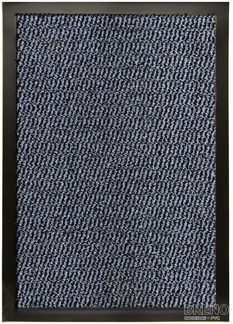 Rohožka LEYLA 30 PVC lem modrá