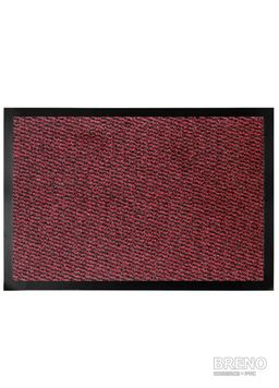 Rohožka LEYLA 40 PVC lem červená