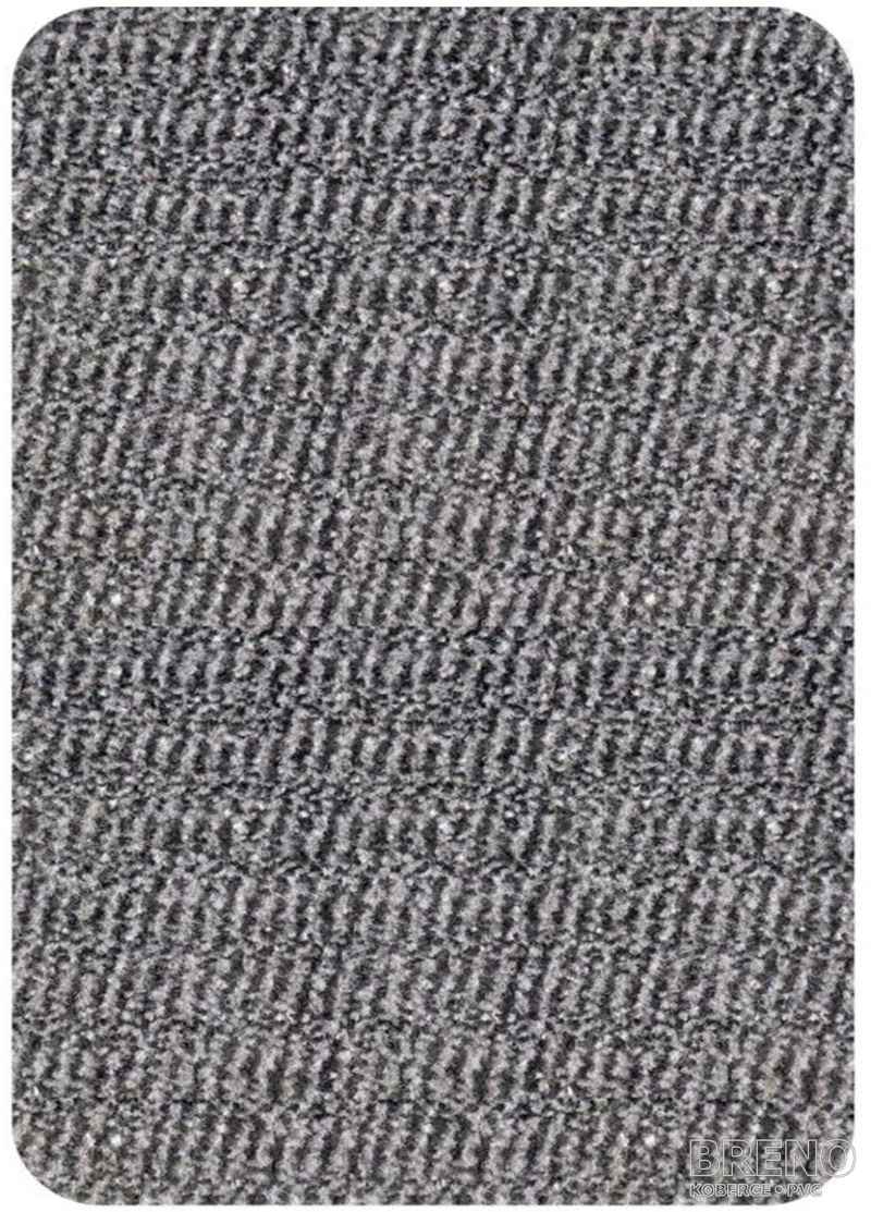 Rohožka LEYLA 50 bez lemu šedá