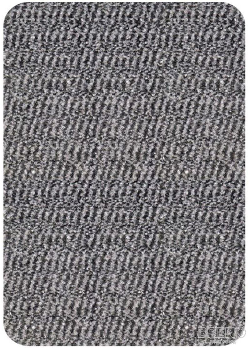 Rohožka LEYLA 50 bez lemu šedá