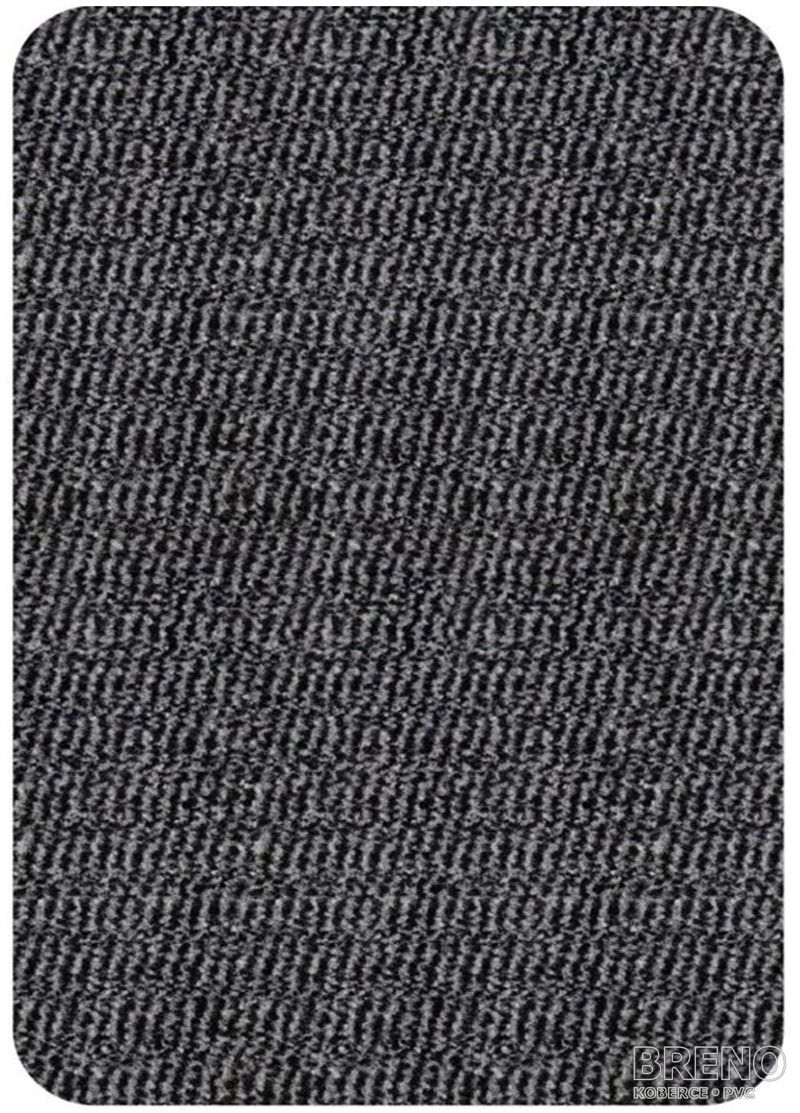 Rohožka LEYLA 51 bez lemu černá