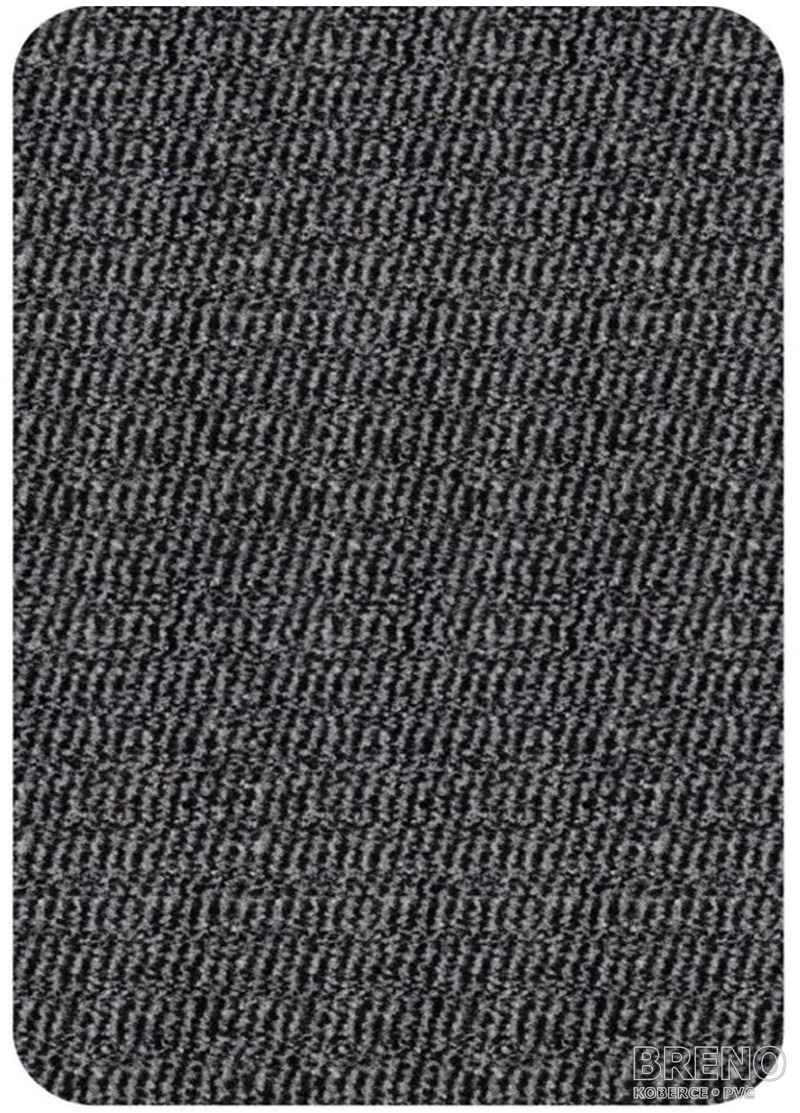 Rohožka LEYLA 51 bez lemu čierna