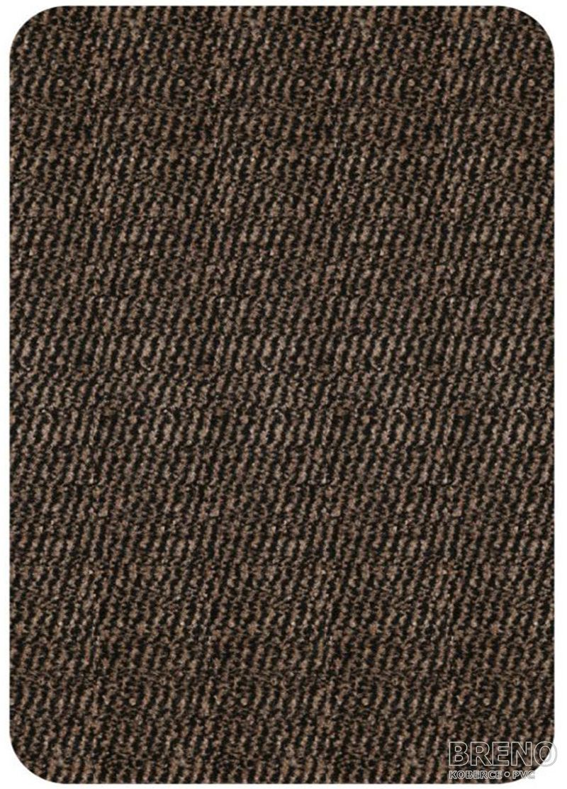 Rohožka LEYLA 60 bez lemu hnedá