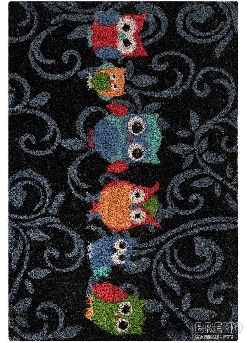 Rohožka sova černá