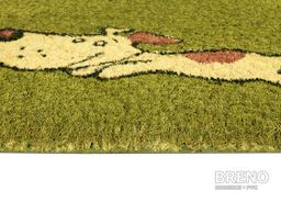 Rohožka světle zelený pes