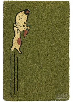 Rohožka tmavo zelený pes