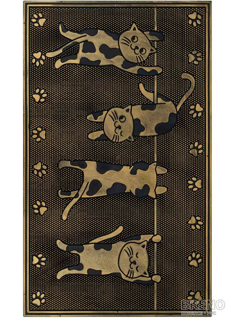 Rohožka zavěšené kočky