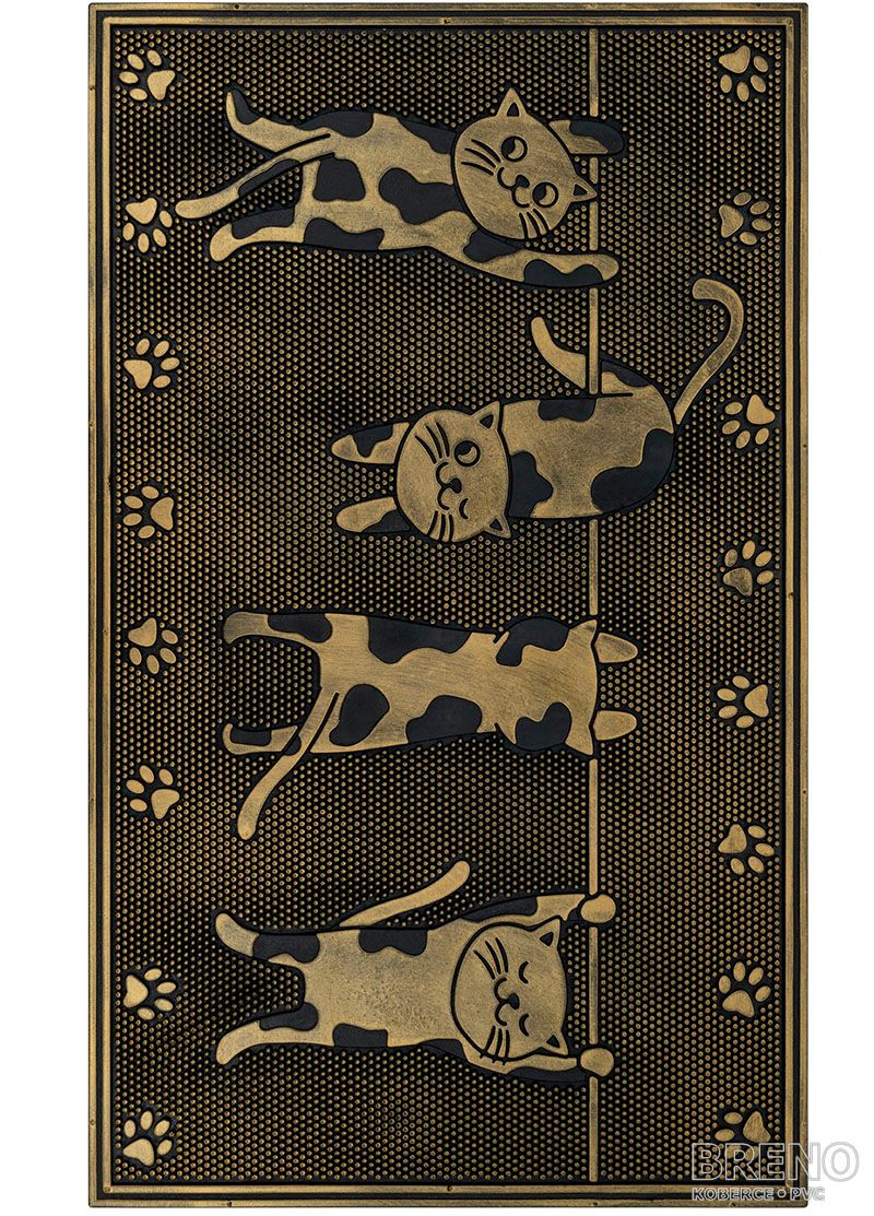 Rohožka zavěšené kočky