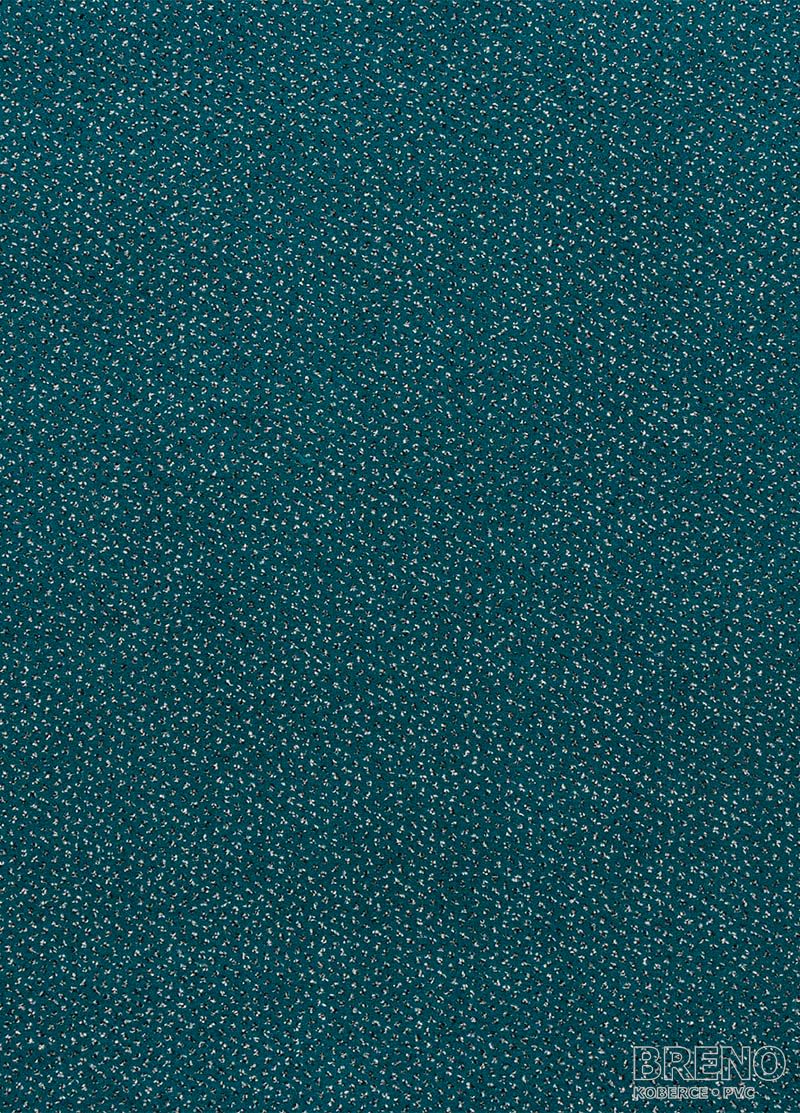 Metrážový koberec SATURNUS 43 tyrkysový