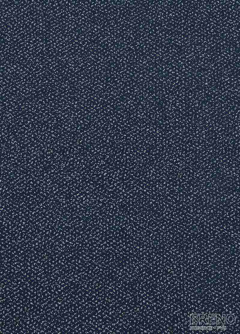 Metrážový koberec SATURNUS 83 tmavě modrý