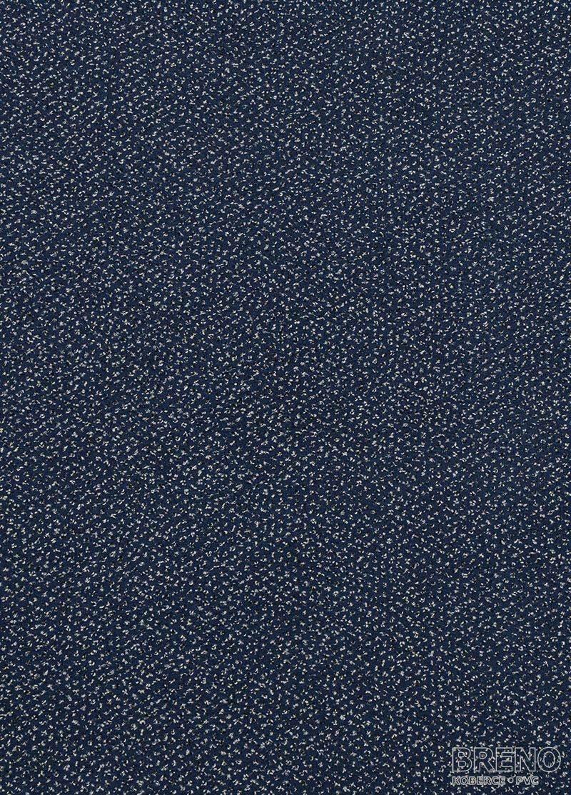 Metrážový koberec SATURNUS 83 tmavě modrý