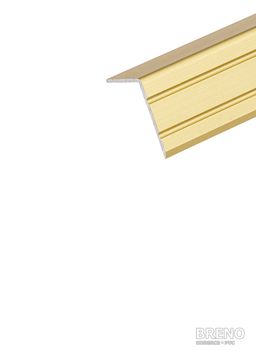 Schodová hrana B-Line champagne - vrtaná