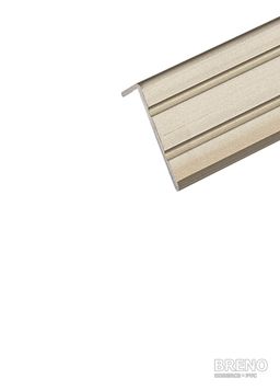 Schodová hrana B-Line titan - vrtaná