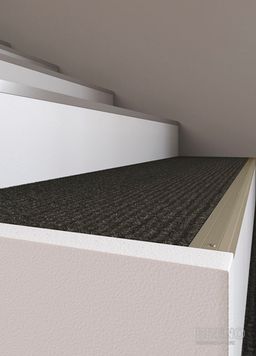 Schodová hrana B-Line titan - vrtaná