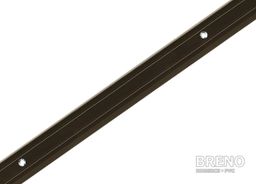 Schodová hrana bronz - vŕtaná