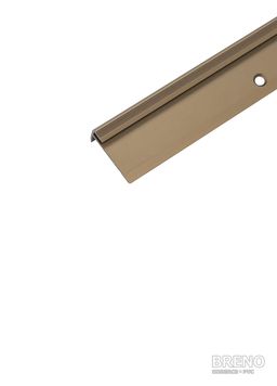 Schodová hrana DP30 bronz mat - vrtaná