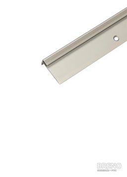 Schodová hrana DP30 champagne mat - vrtaná