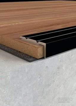 Schodová hrana DP31/S bronz - samolepicí