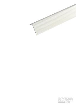 Schodová hrana DP31/S dub bílý - samolepicí