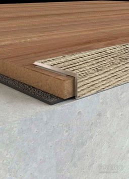 Schodová hrana DP31/S dub clay - samolepicí