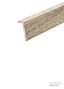 Schodová hrana DP31/S dub clay - samolepicí