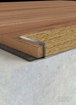 Schodová hrana DP31/S dub cognac - samolepiaci