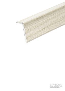 Schodová hrana DP31/S dub mocca - samolepicí