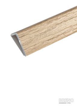 Schodová hrana DP31/S dub - samolepicí