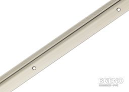 Schodová hrana DP32 champagne mat - vrtaná