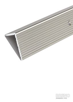 Schodová hrana DP33 nerez - vrtaná