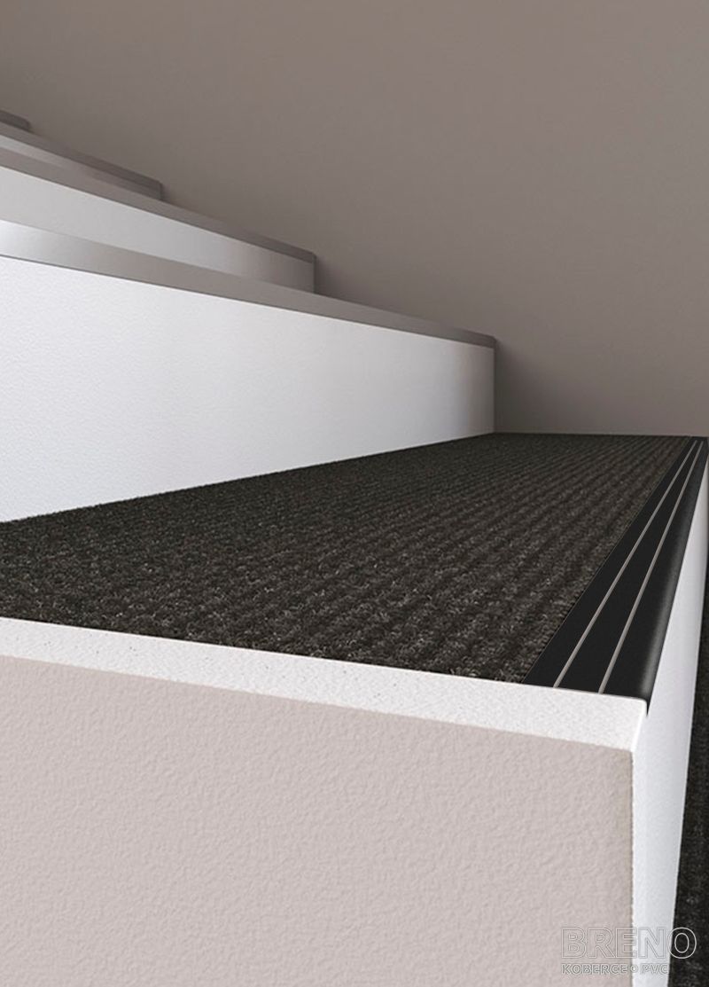 Schodová hrana DP36/S bronz - samolepicí