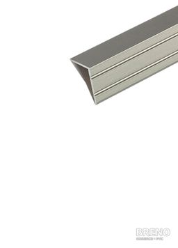 Schodová hrana DP36/S nerez - samolepicí