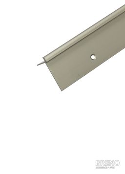 Schodová hrana DP42 champagne mat - vrtaná