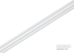 Schodová hrana stříbro - samolepicí