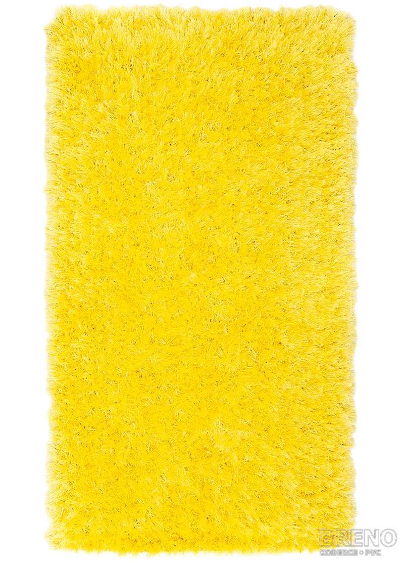 Kusový koberec SHINE light yellow