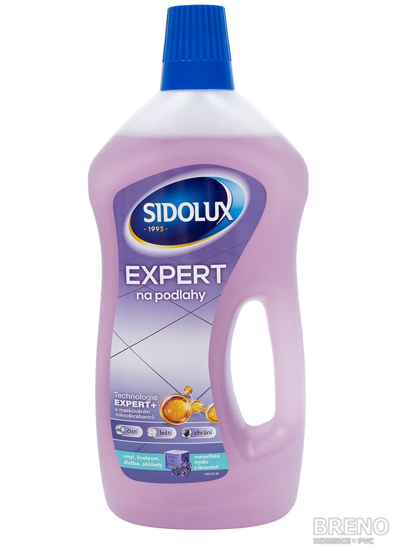 SIDOLUX EXPERT na PVC, LVT a dlažbu - marseillské mýdlo s levandulí