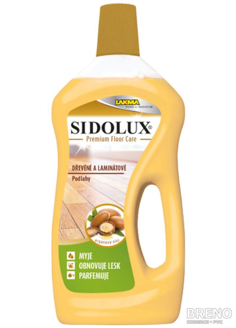 SIDOLUX PREMIUM FLOOR CARE na drevené a laminátové podlahy - arganový olej