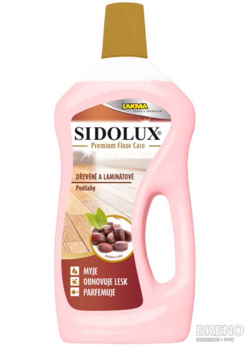 SIDOLUX PREMIUM FLOOR CARE na dřevěné a laminátové podlahy - jojobový olej