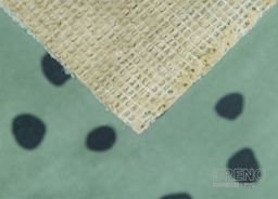 SKY R34385D/02S4 tlmená zelená s bodkami