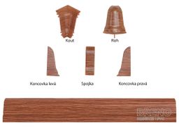 SLK50 lišta 5106946 W167 merbau