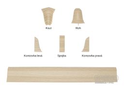 SLK50 lišta 5106950 W171 dub rustikální