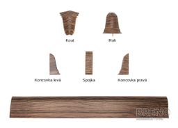 SLK50 lišta 5106955 W176 dub zámecký