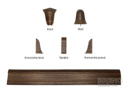 SLK50 lišta 5106960 W181 wenge kibolo