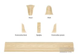 SLK50 lišta 5106967 W212 dub starý