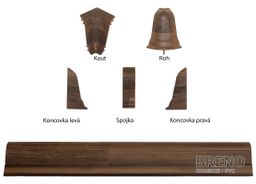 SLK50 lišta 5106968 W213 orech valencia