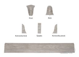 SLK50 lišta 5106979 W281 akazie vintage