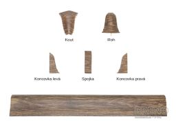 SLK50 lišta 5106982 W460 dub cardamon