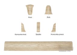 SLK50 lišta 5106983 W461 dub shiro